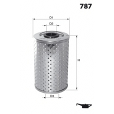 ELH4175 MECAFILTER Масляный фильтр