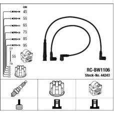 44243 NGK Комплект проводов зажигания