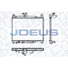 RA0280080 JDEUS Радиатор, охлаждение двигателя