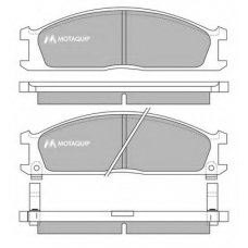 LVXL373 MOTAQUIP Комплект тормозных колодок, дисковый тормоз