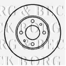 BBD4915 BORG & BECK Тормозной диск
