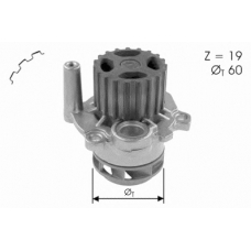 PRW0075 PROTECHNIC Водяной насос