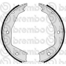 S 23 554 BREMBO Комплект тормозных колодок, стояночная тормозная с