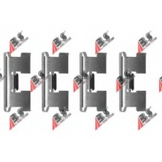 1019Q ABS Комплектующие, колодки дискового тормоза