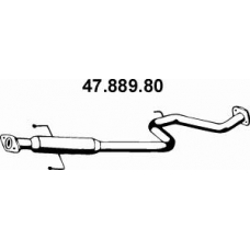 47.889.80 EBERSPACHER Средний глушитель выхлопных газов