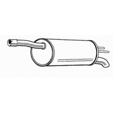610658 FONOS Глушитель выхлопных газов конечный