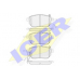 181696 ICER Комплект тормозных колодок, дисковый тормоз