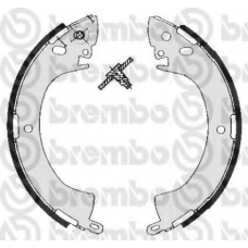 S 54 506 BREMBO Комплект тормозных колодок