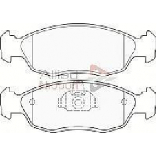 ADB0570 COMLINE Комплект тормозных колодок, дисковый тормоз