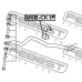 MSB-CK1F FEBEST Втулка переднего стабилизатора d18