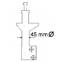 100 457 SACHS Амортизатор