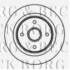 BBD5862S BORG & BECK Тормозной диск