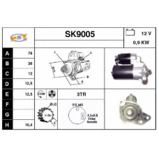 SK9005 SNRA Стартер