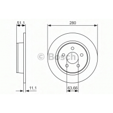 0 986 479 762 BOSCH Тормозной диск