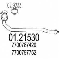 01.21530 MTS Труба выхлопного газа