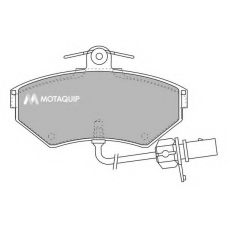 LVXL1016 MOTAQUIP Комплект тормозных колодок, дисковый тормоз
