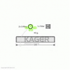 94-5619 KAGER Осушитель, кондиционер