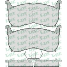 05P368 LPR Комплект тормозных колодок, дисковый тормоз