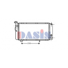 180260N AKS DASIS Радиатор, охлаждение двигателя