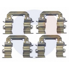 2506 CARRAB BRAKE PARTS Комплектующие, колодки дискового тормоза