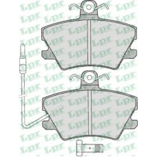 05P285 LPR Комплект тормозных колодок, дисковый тормоз