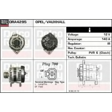 DRA4295 DELCO REMY Генератор