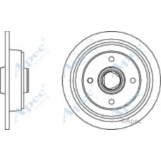 DSK285 APEC Тормозной диск