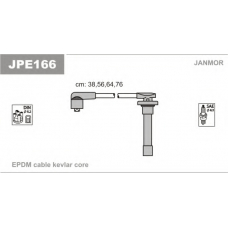 JPE166 JANMOR Комплект проводов зажигания