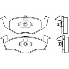 21866 153  0 5 T4026 TEXTAR Колодки тормозные