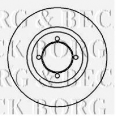 BBD4906 BORG & BECK Тормозной диск