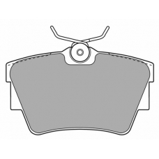 FBP-1152 FREMAX Комплект тормозных колодок, дисковый тормоз