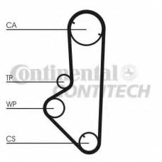 CT707 CONTITECH Ремень ГРМ
