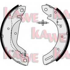08500 KAWE Комплект тормозных колодок