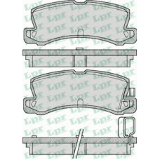 05P1125 LPR Комплект тормозных колодок, дисковый тормоз