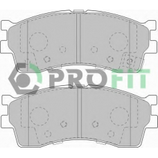 5000-1602 PROFIT Комплект тормозных колодок, дисковый тормоз