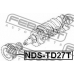 NDS-TD27T FEBEST Ременный шкив, коленчатый вал