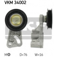 VKM 34002 SKF Натяжной ролик, поликлиновой  ремень