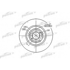 PBD2742 PATRON Тормозной диск