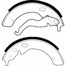 FSB96 FERODO Комплект тормозных колодок