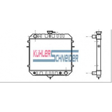 0601401 KUHLER SCHNEIDER Радиатор, охлаждение двигател