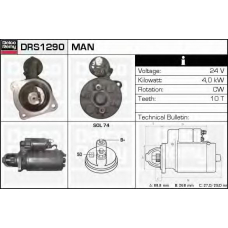 DRS1290 DELCO REMY Стартер