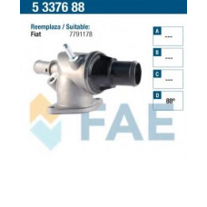 5337688 FAE Термостат, охлаждающая жидкость