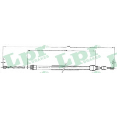 C0659B LPR Трос, стояночная тормозная система