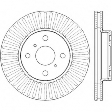 562455BC BENDIX Тормозной диск