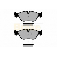 PA878 BRAKE ENGINEERING Комплект тормозных колодок, дисковый тормоз