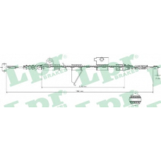 C0512B LPR Трос, стояночная тормозная система