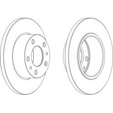 FCR195A FERODO Тормозной диск
