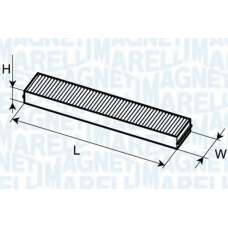 350203065130 MAGNETI MARELLI Фильтр, воздух во внутренном пространстве