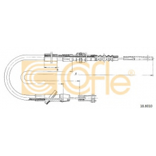 18.6010 COFLE Трос, управление сцеплением