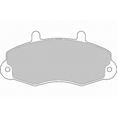 FD6403N NECTO Комплект тормозных колодок, дисковый тормоз